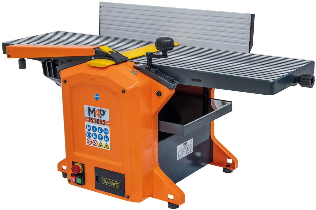 Vlak- en vandiktebank FS 305 S met spiraalschaafas / 230 V