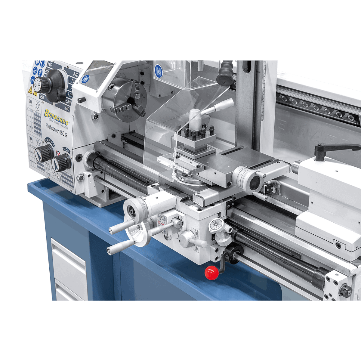 Draaibank freesmachine Bernardo Proficenter 650 G / 400 V met DRO 2 assen