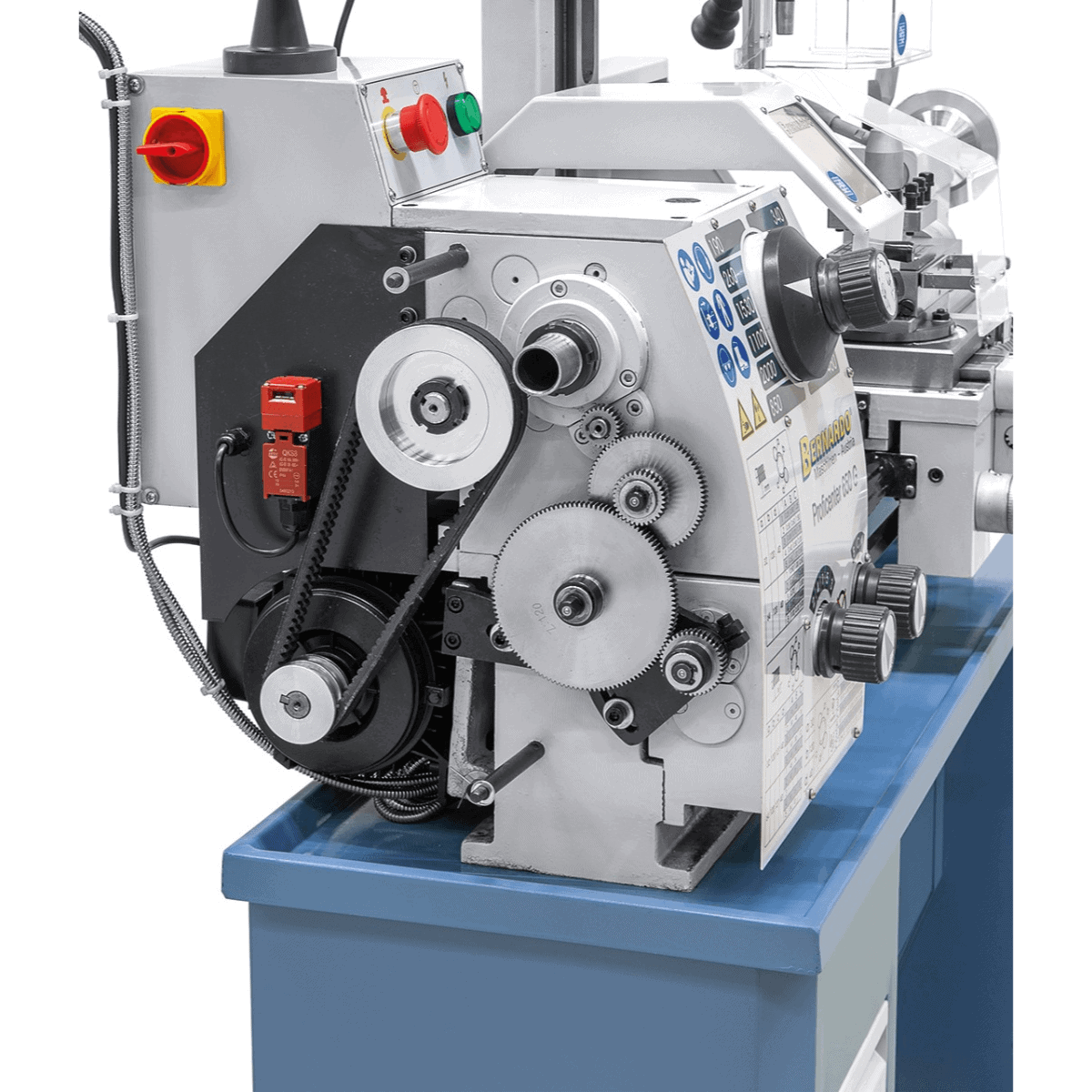 Draaibank freesmachine Bernardo Proficenter 650 G / 400 V met DRO 2 assen