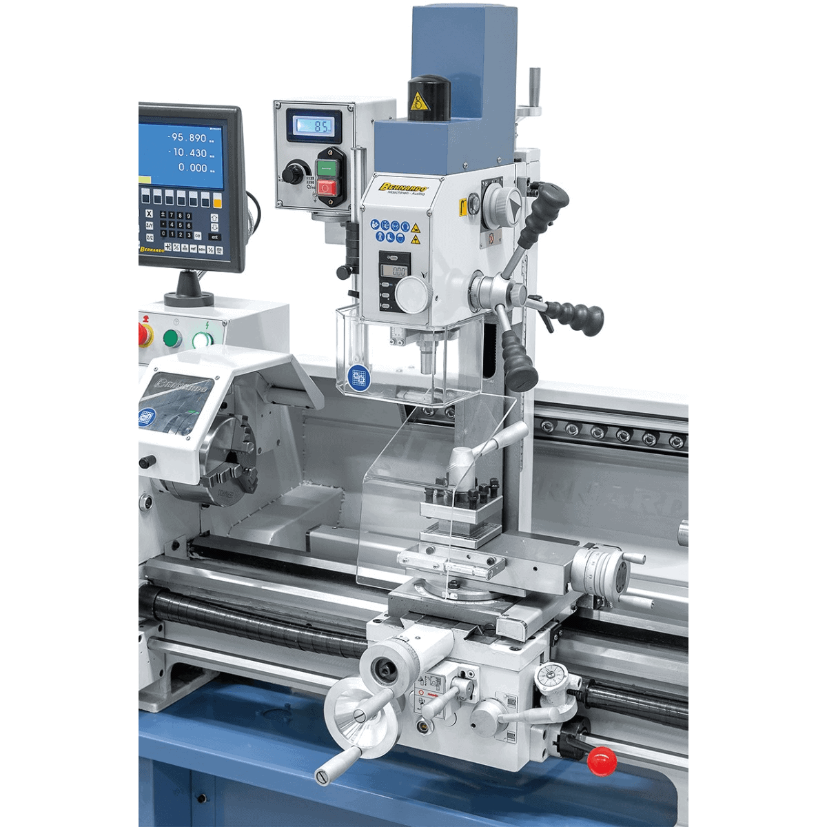 Draaibank freesmachine Bernardo Proficenter 650 G / 400 V met DRO 2 assen