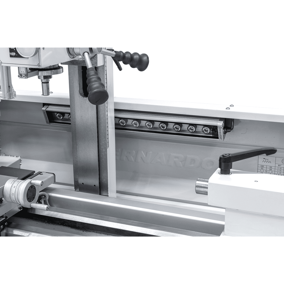 Draaibank freesmachine Bernardo Proficenter 650 G / 400 V met DRO 2 assen