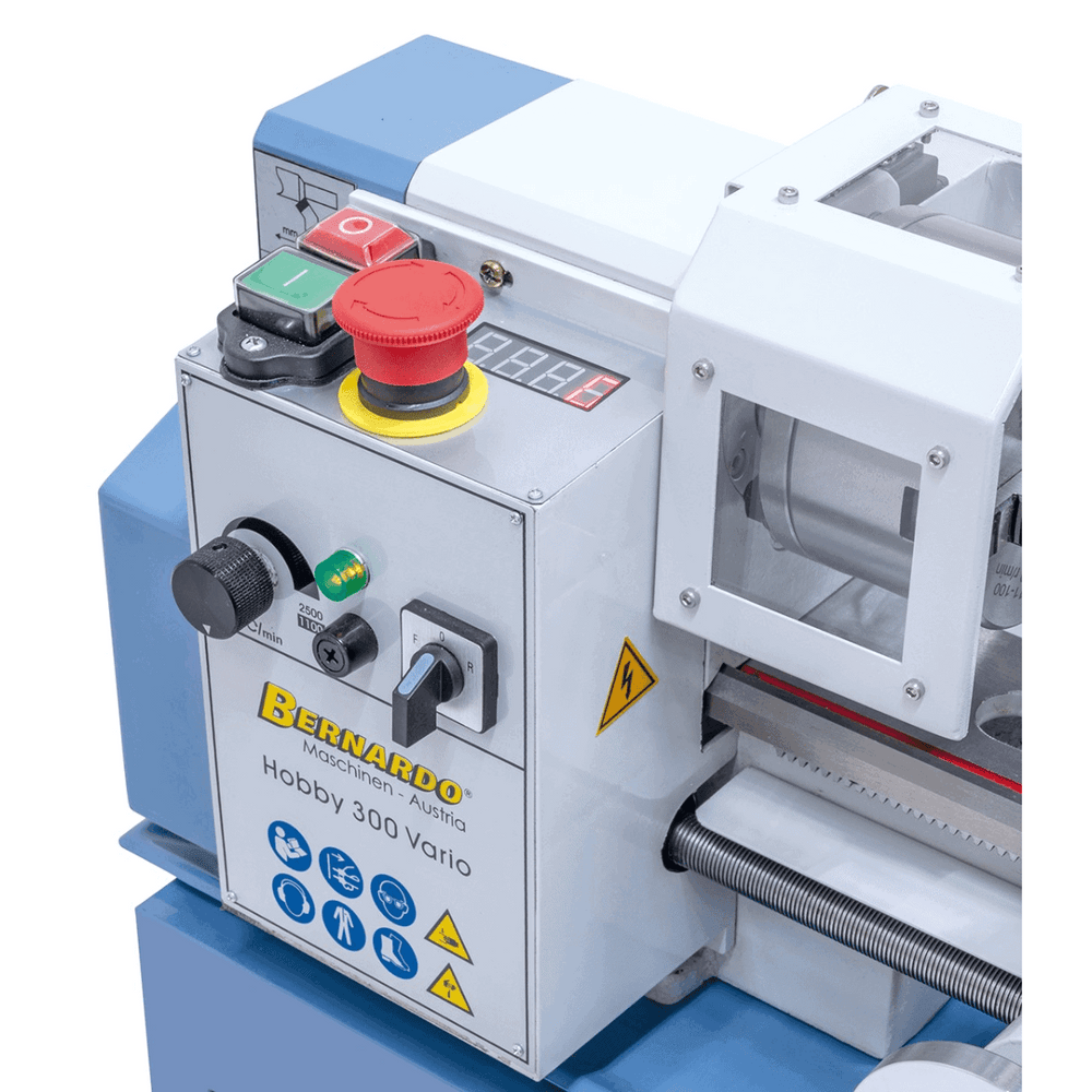 Bernardo Hobby 300 Vario – Mini tornio da banco compatto 230 V