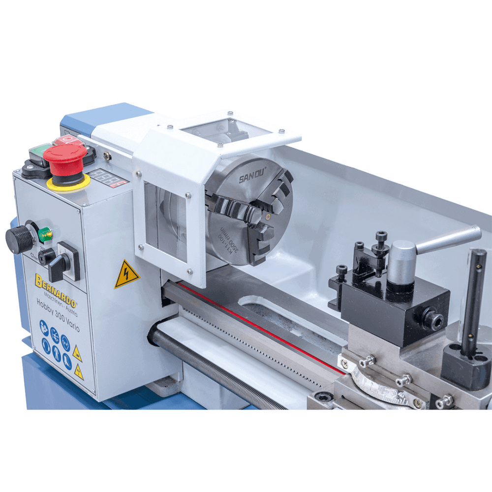 Bernardo Hobby 300 Vario – Mini tornio da banco compatto 230 V