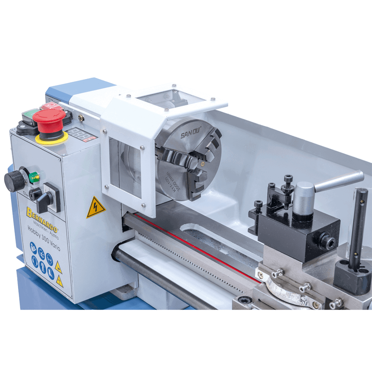 Bernardo Hobby 300 Vario – Mini tornio da banco compatto 230 V