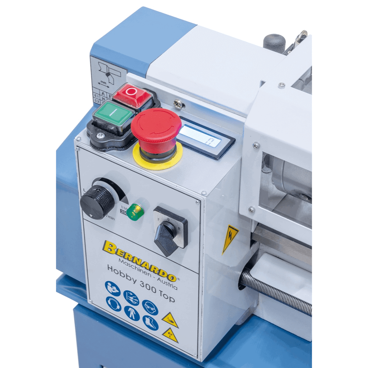 Bernardo Hobby 300 Top – Tornio da banco compatto 230 V