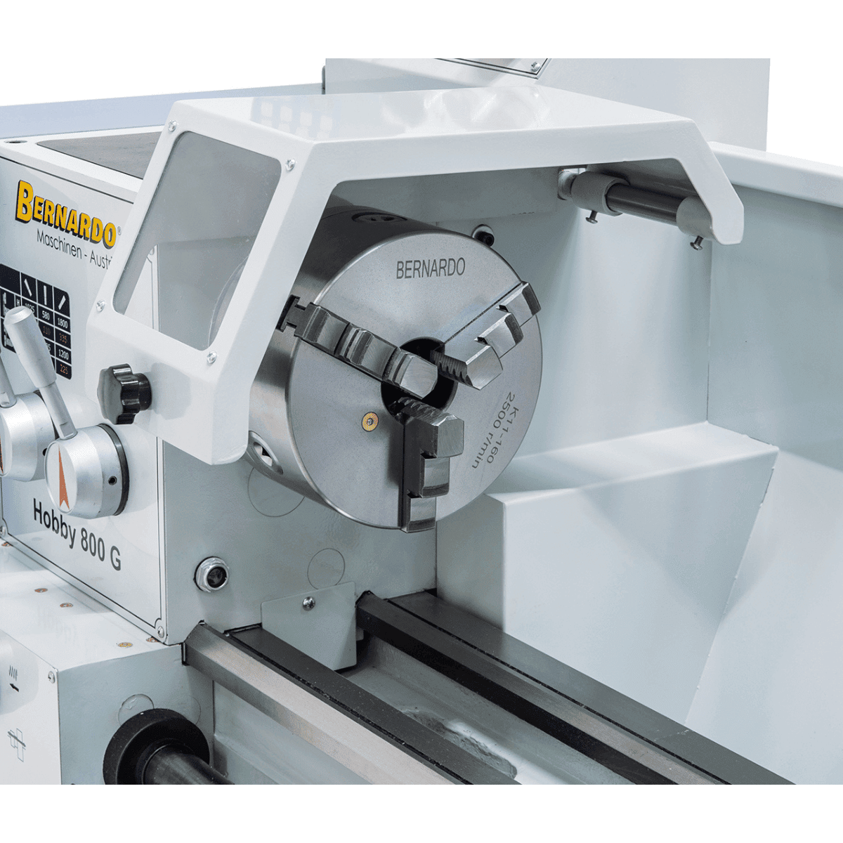 Bernardo Hobby 800 G 400 V – Tornio parallelo con DRO 3 assi DT 40