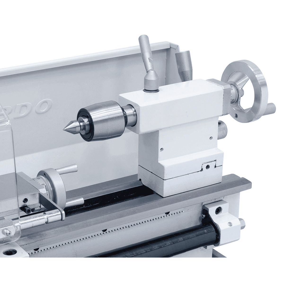 Metaaldraaibank Bernardo Profi 400 V / 230 V met DRO 2 assen DT 40