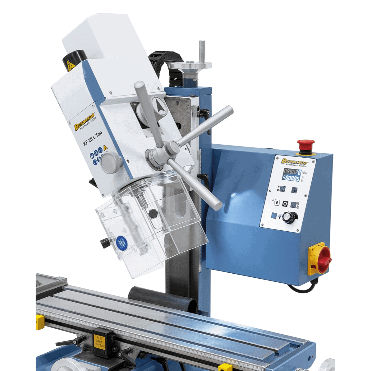 Bernardo Trapano-fresatrice KF 26 L Top con avanzamento automatico