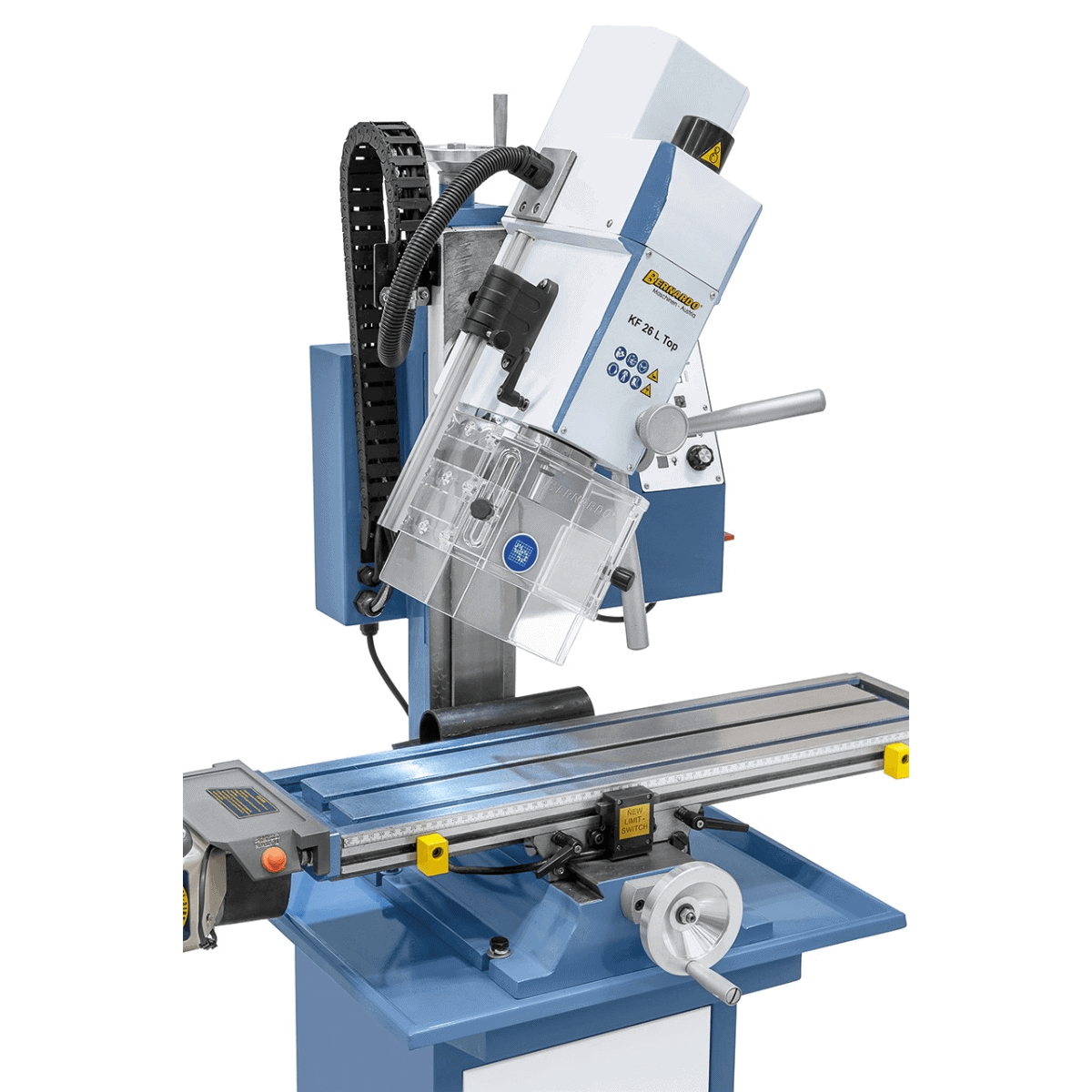 Bernardo Trapano-fresatrice KF 26 L Top con avanzamento automatico