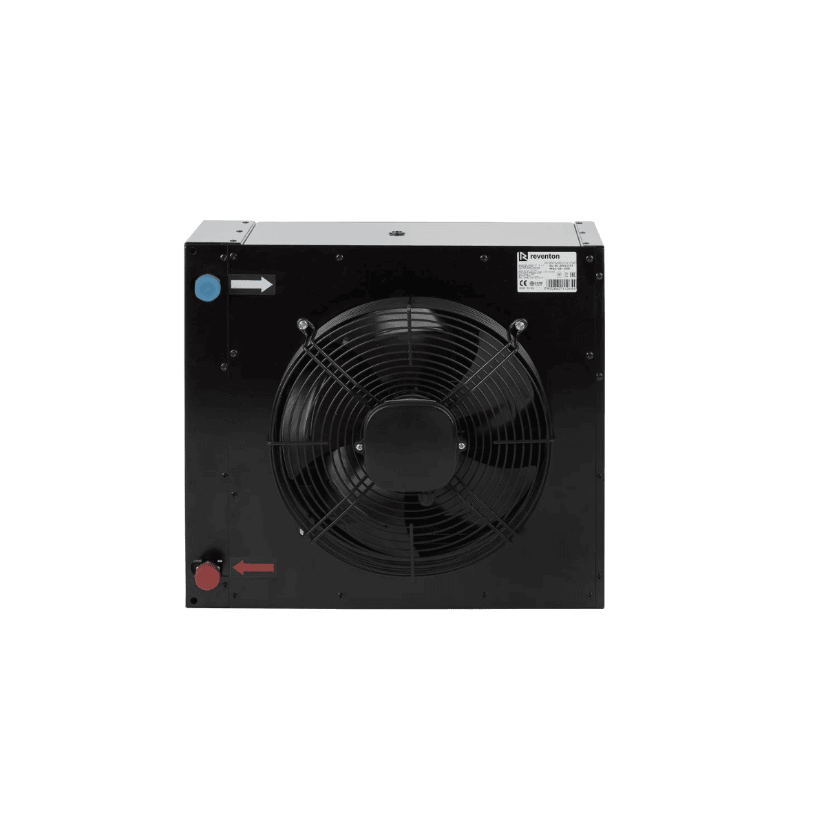 Luchtverhitter ad water Blow Air S3-3S – 36,9 kW (3 snelheid)