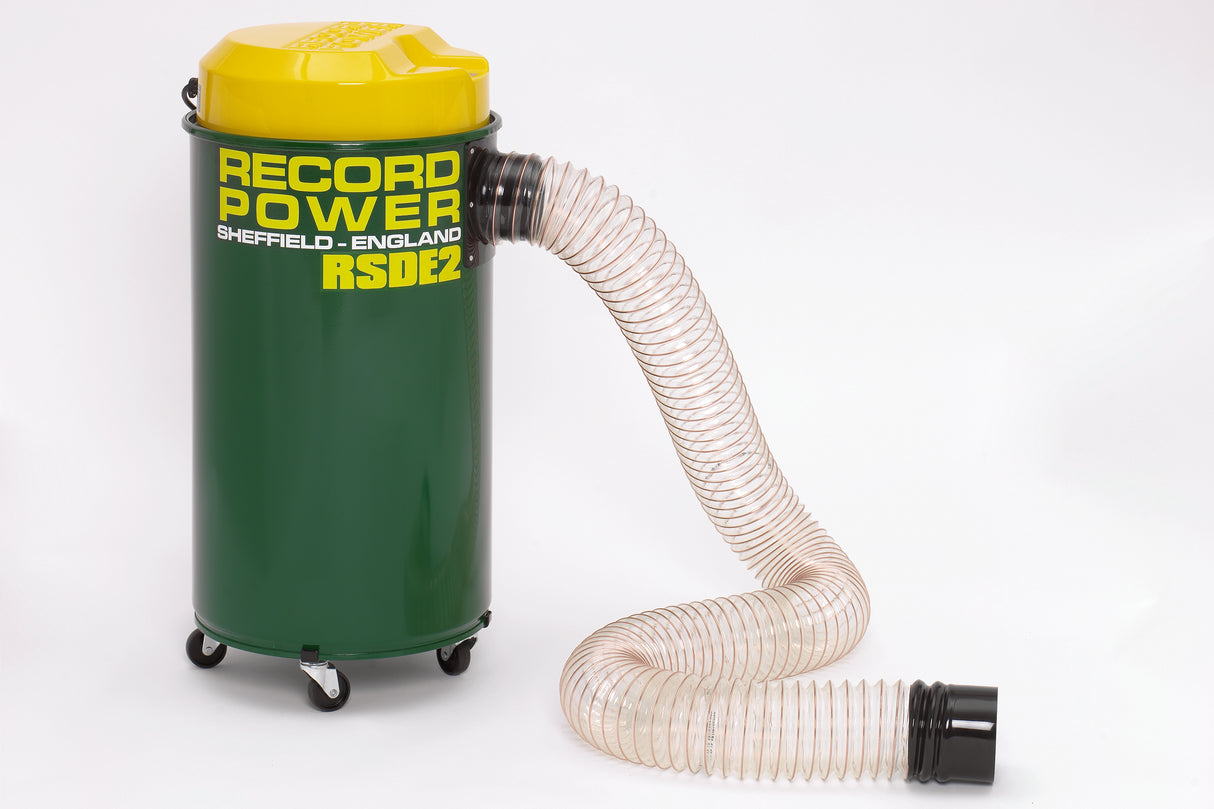 Afzuiginstallatie Record Power Afzuiger stof RSDE/2 filter fijn 50L