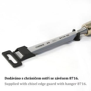 Scalpello con bordo smussato lucido Premium