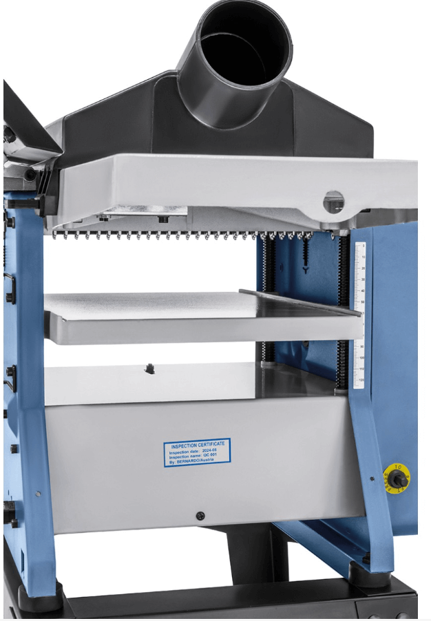 Pialla a filo e spessore Bernardo PT 250 S – 230V con albero a spirale