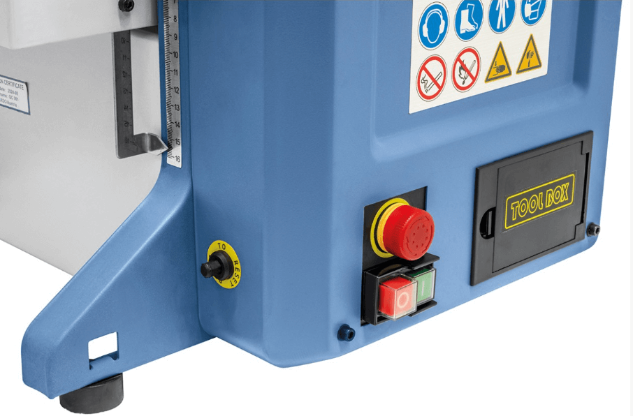 Bernardo Pialla a filo e spessore PT 305 S – 230 V con albero elicoidale