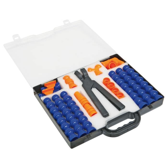 Set di tubi refrigeranti 1/2" con 25 pz., connessione 1/2"