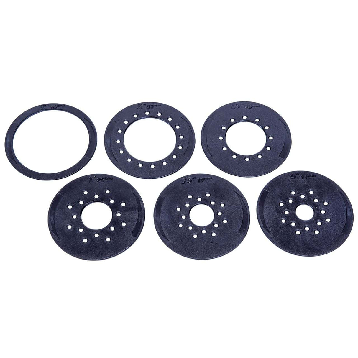 Set inserti da tavolo Ø 13/19/26/38/51/76 mm per OVS 40 11-2146