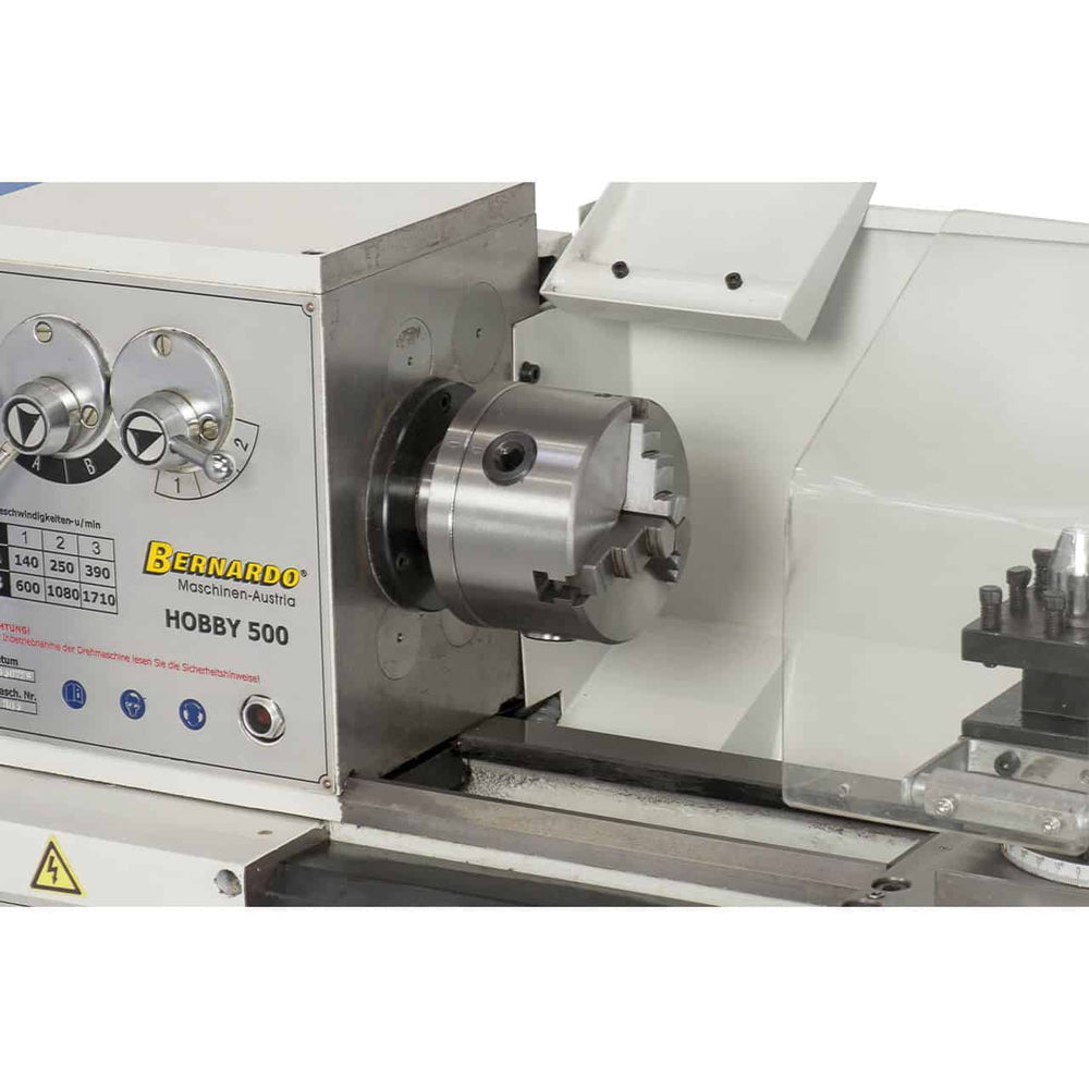 Bernardo Hobby 500 – Tornio da banco compatto 400 V