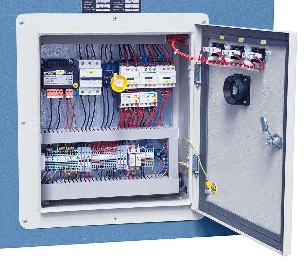 Kantbank voor plaatwerk Bernardo Buigmachine ad ring gemotoriseerd BPK 50 HS