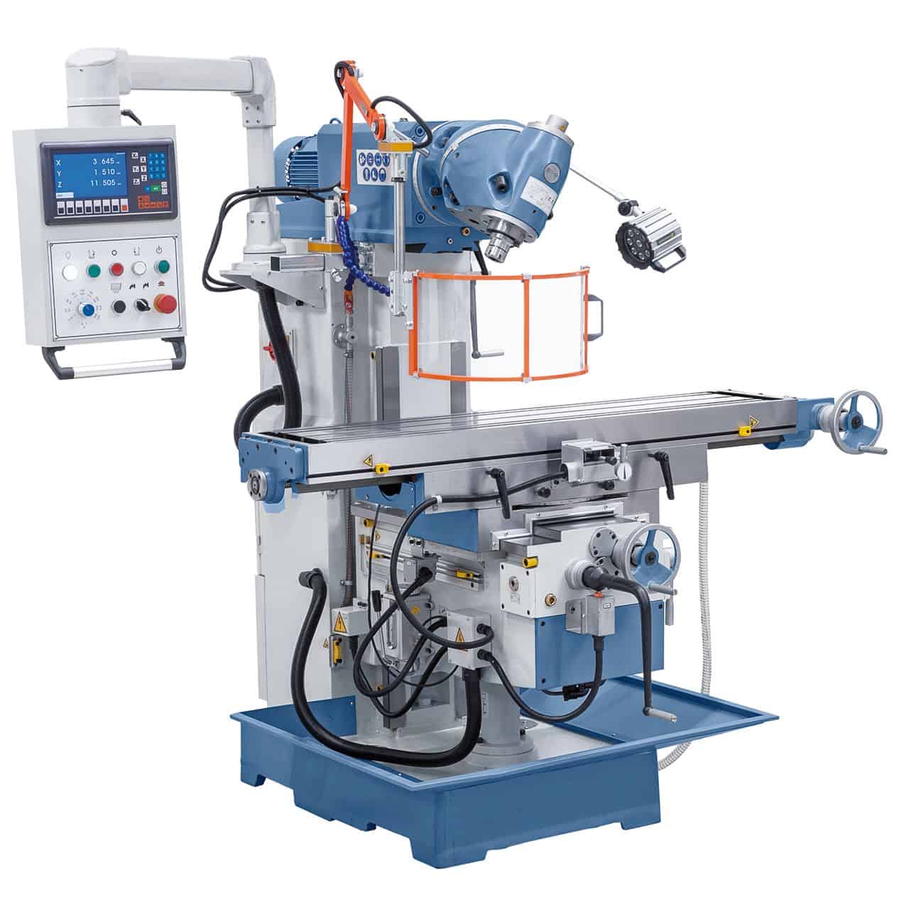 Bernardo Fresatrice Universale  UWF 110 Servo con DRO a 3 assi