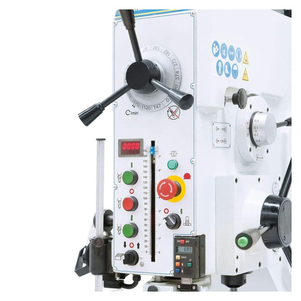 Trapano a ingranaggi, da banco e a colonna GB 35 THS