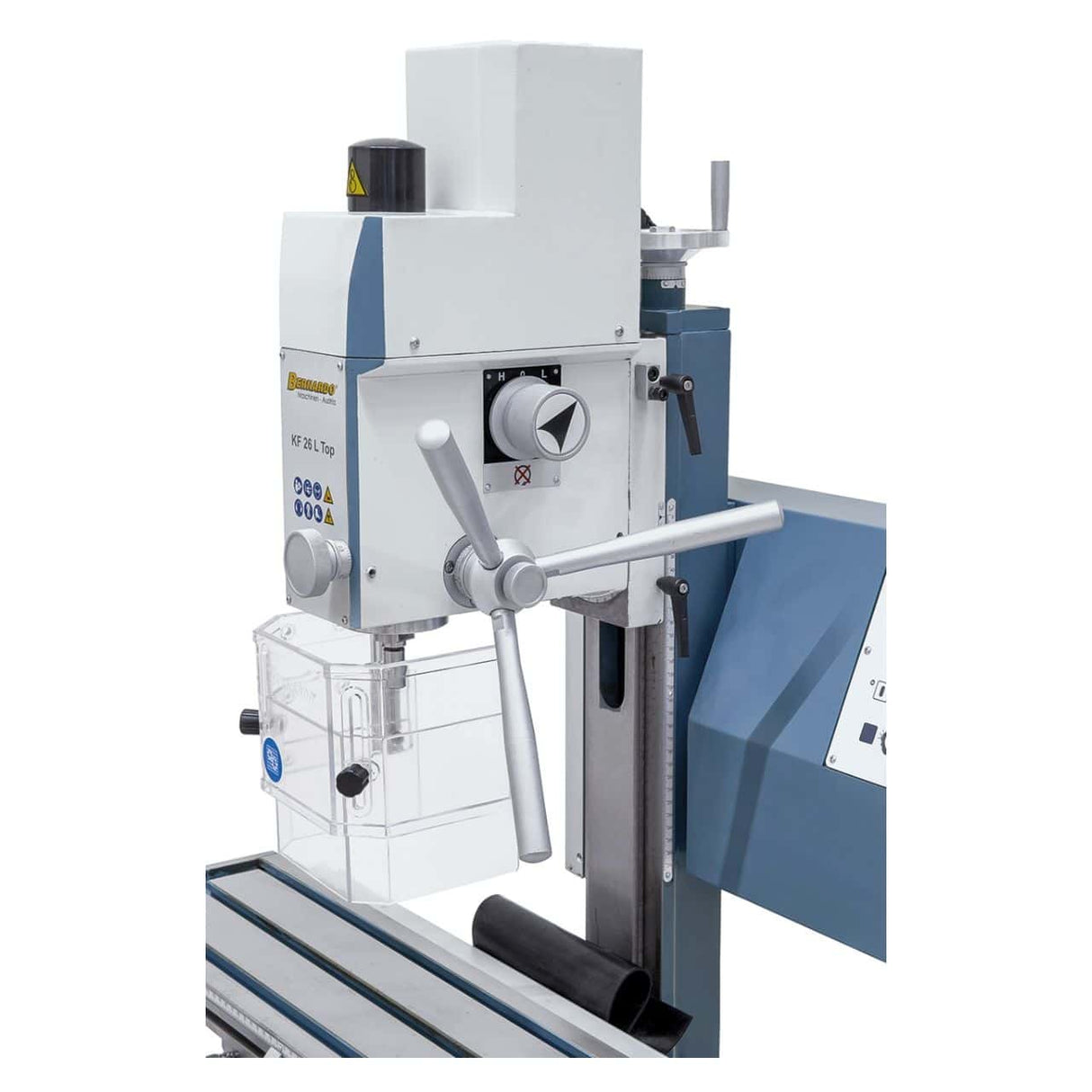 Bernardo Trapano-fresatrice KF 26 L Top con DRO a 3 assi DT 40