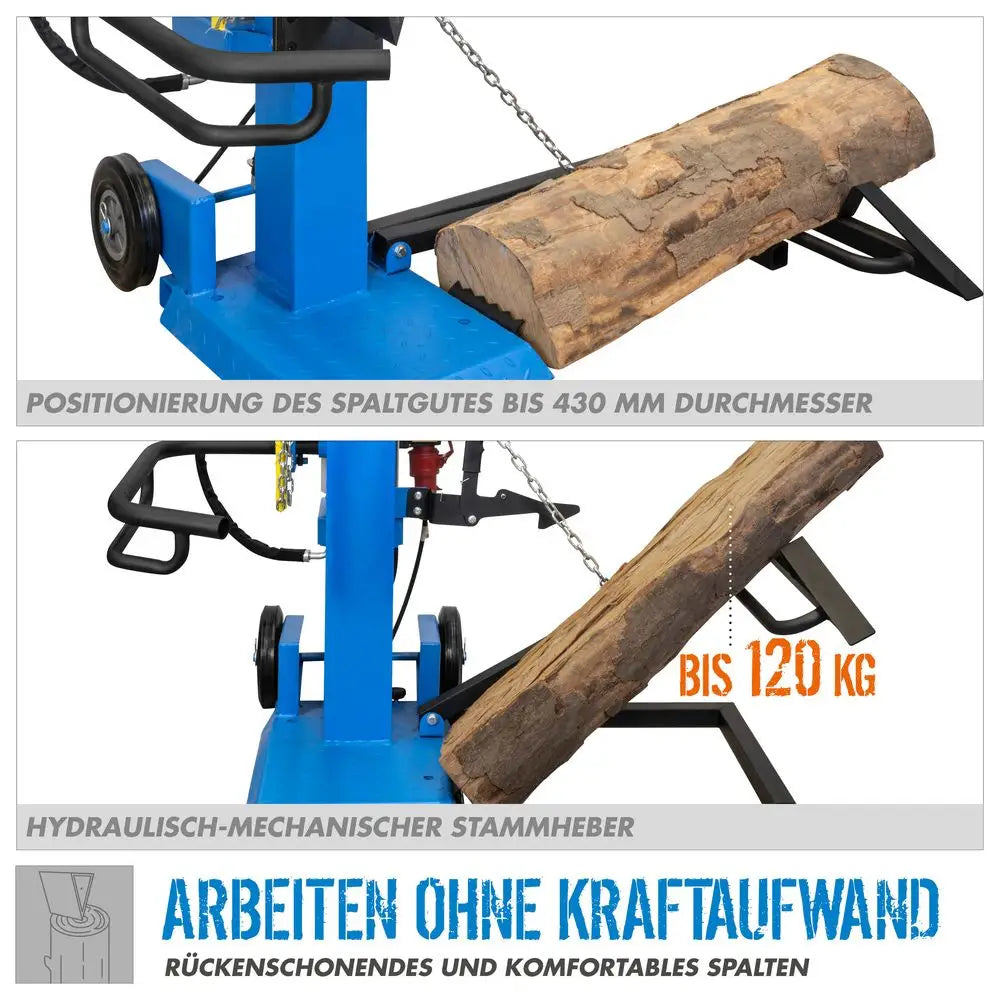 Spaccalegna Güde GHS 1000/14TE-A – 14 ton, verticale 400 V