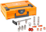 Kit accessoires cane klem zelfborgend UJK van custodia T-LOC