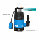 Güde Pompa sommersa per acque sporche GS 4002 P