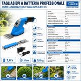 Güde Accu-tuinverzorgingsset GPS 3,6V-1.5