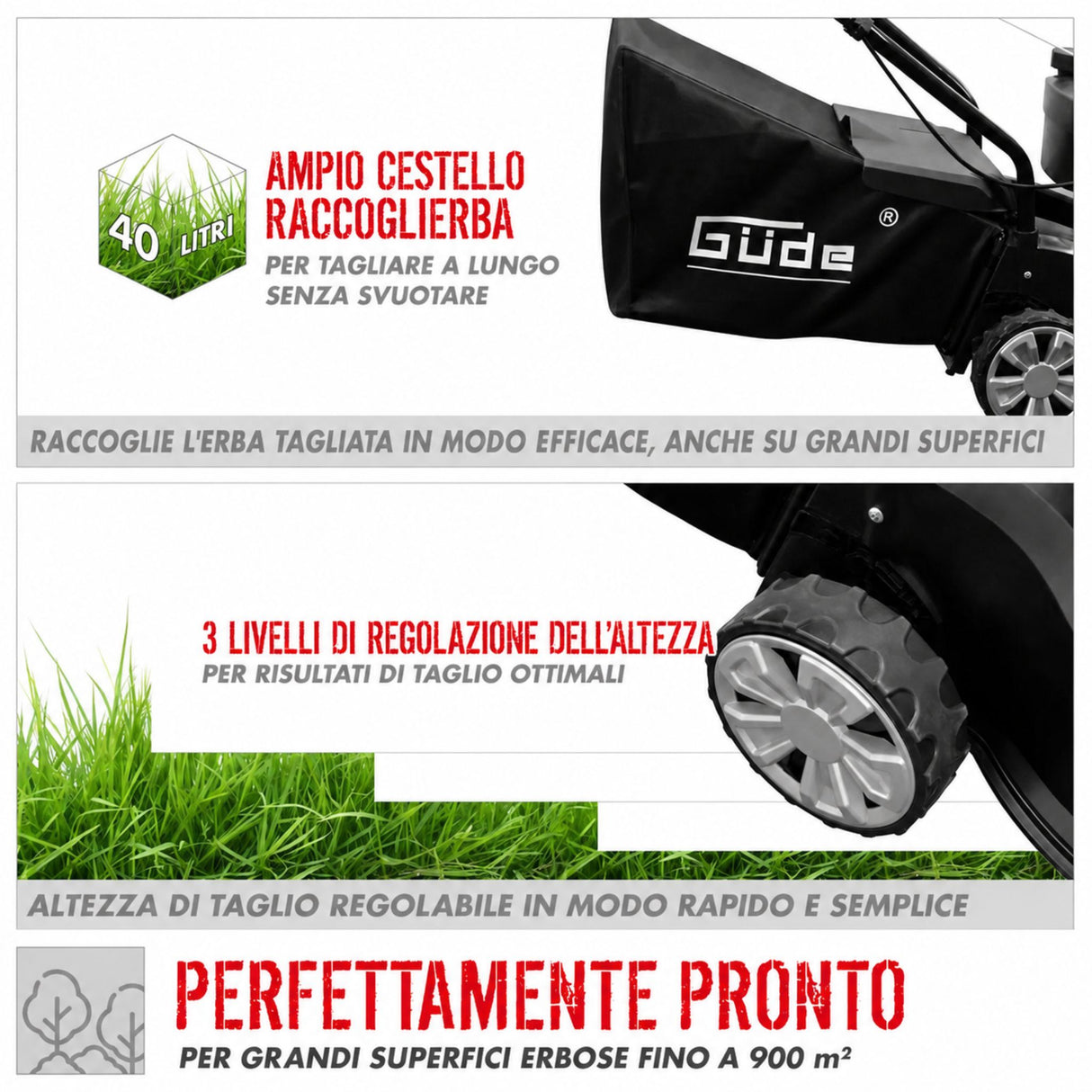 Tosaerba Güde ECO WHEELER 412.2 P