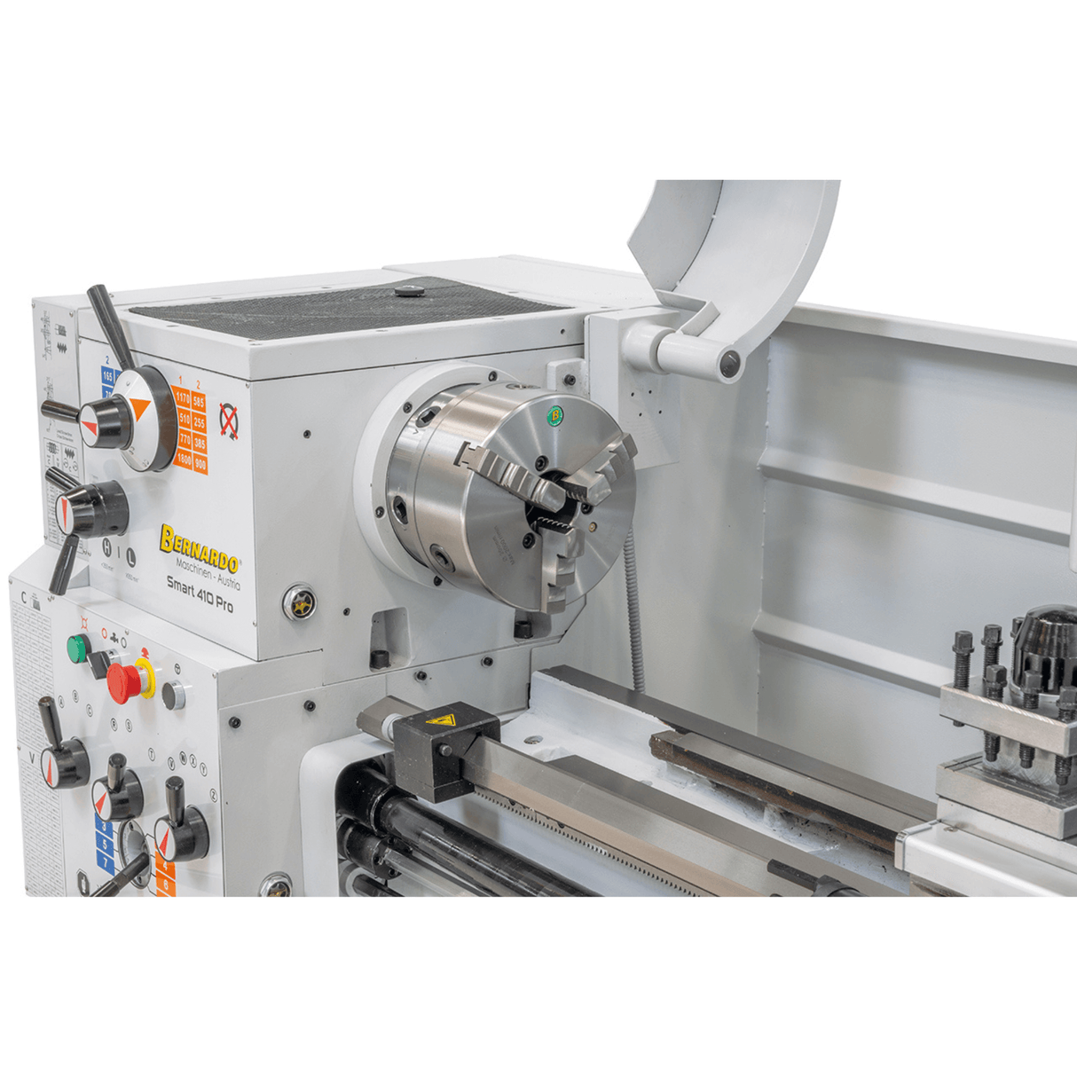 Tornio parallelo Bernardo Smart 410 x 1000 Pro con DRO 3 assi