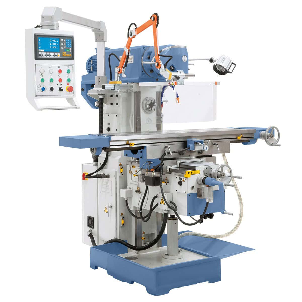 Bernardo Fresatrice universale UWF 130 Servo con DRO a 3 assi