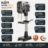 Trapano a colonna Flott SB P30 STG PV