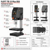 Kolomboormachine Flott TB 13 Plus B16