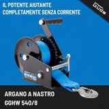 Verricello a cinghia Güde GGHW 540/8