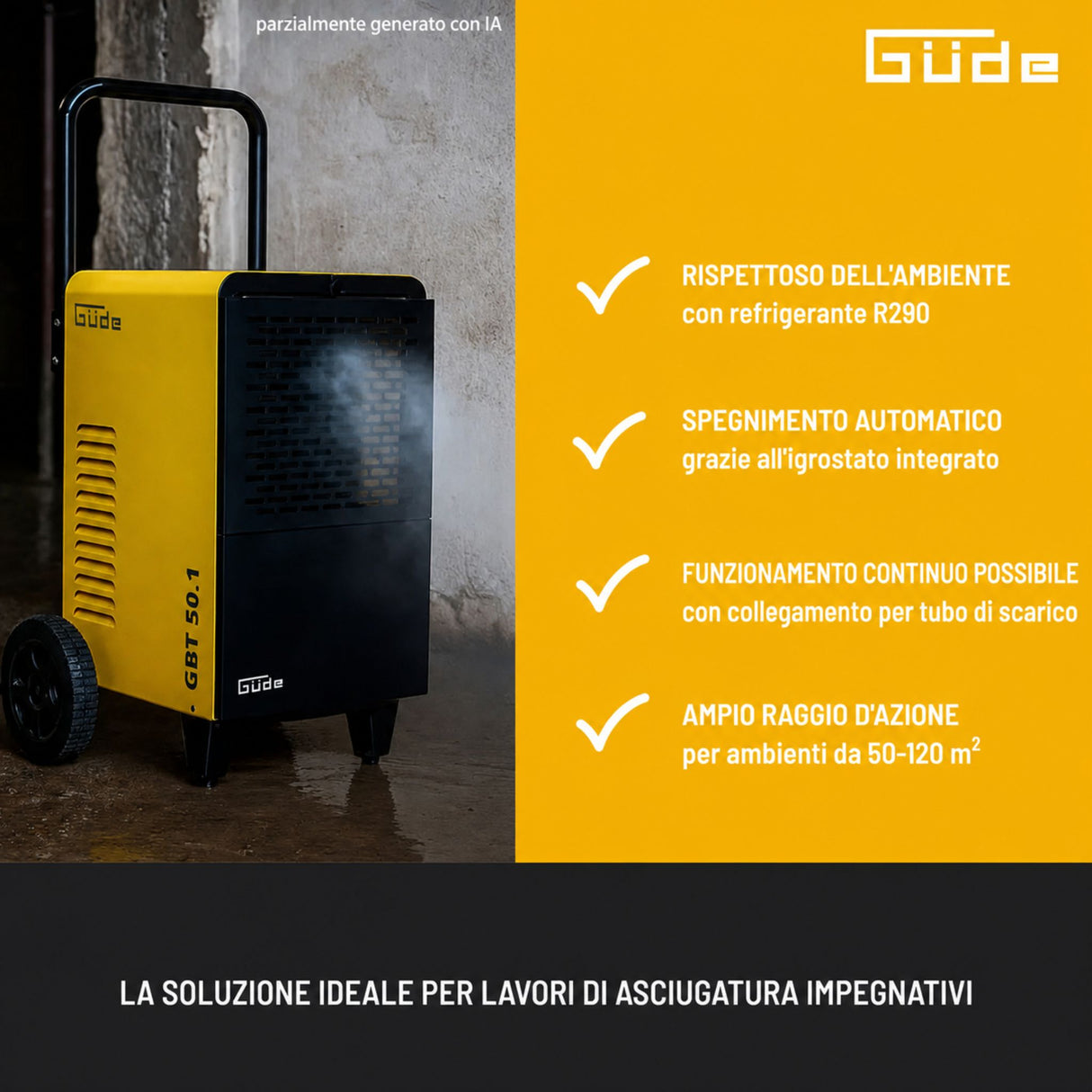Güde Ontvochtiger GBT 50.1