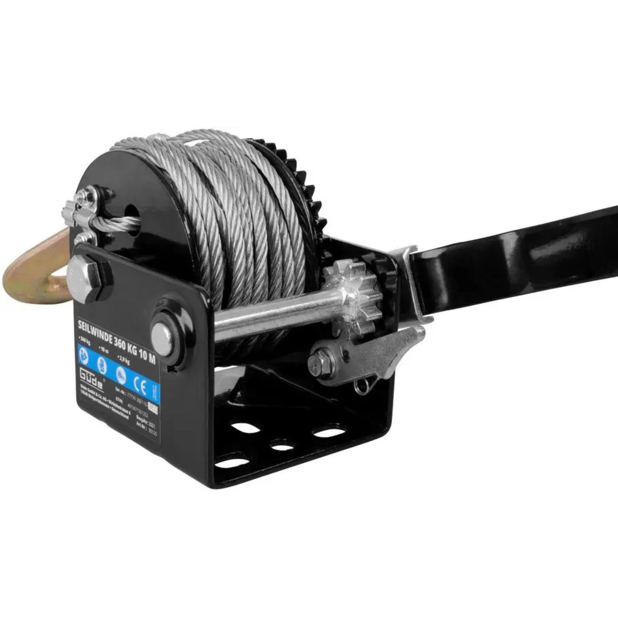 Verricello manuale Güde 360 kg e 10 m