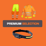 Persoonlijk beschermingsmiddel Ardon Kit Veiligheid hoog zichtbaarheid met lampada front LED