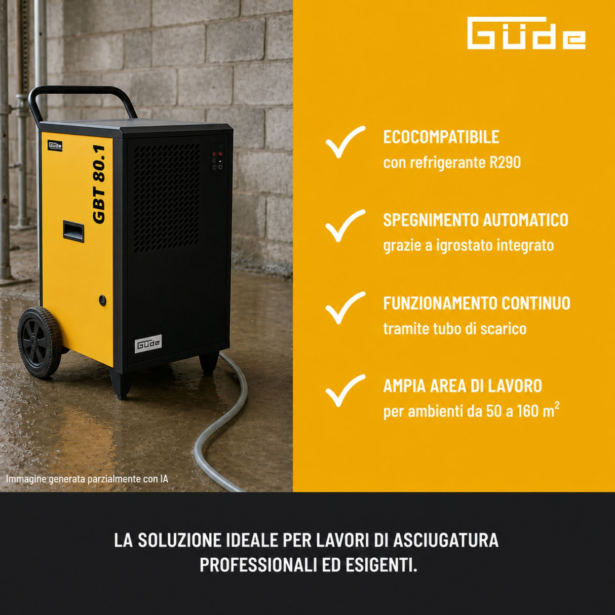 Güde Ontvochtiger GBT 80.1