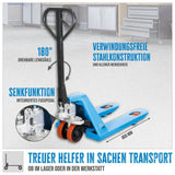 Carrello elevatore manuale Güde 2500 kg –  PU (forche 800 mm)