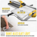 Tagliapiastrelle manuale Guede GHF 800 – Precisione 800 mm