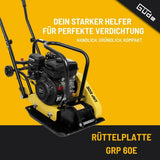 Plaat vibrante Güde GRP 60E