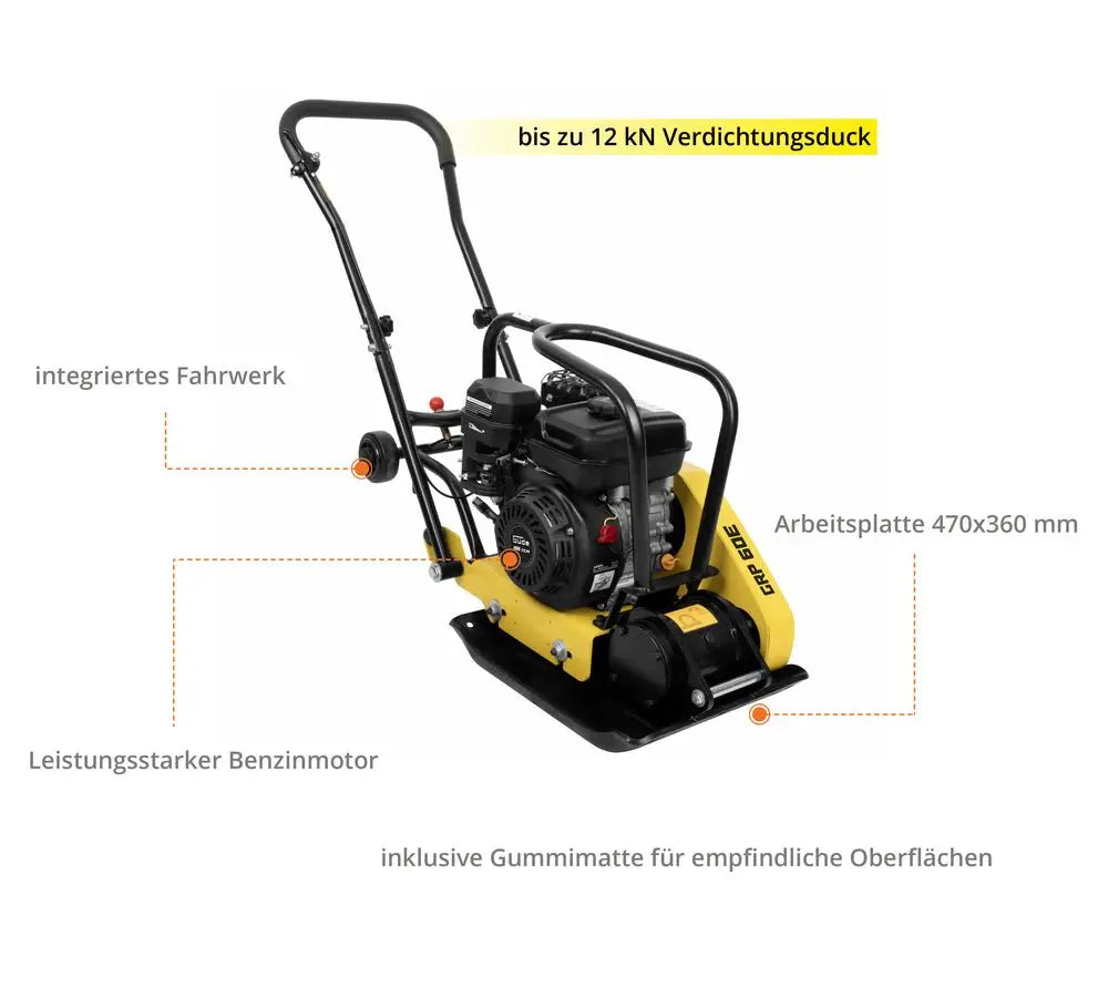 Plaat vibrante Güde GRP 60E