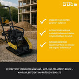 Plaat vibrante Guede GRP 80E – 80 mm