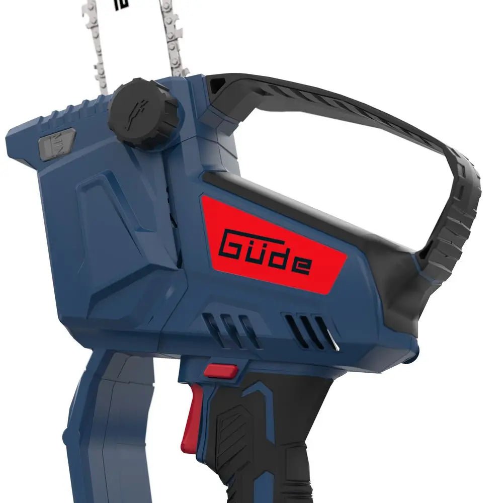 Mini motosega a batteria Güde GMK 18-0 – Brushless, leggera e pratica