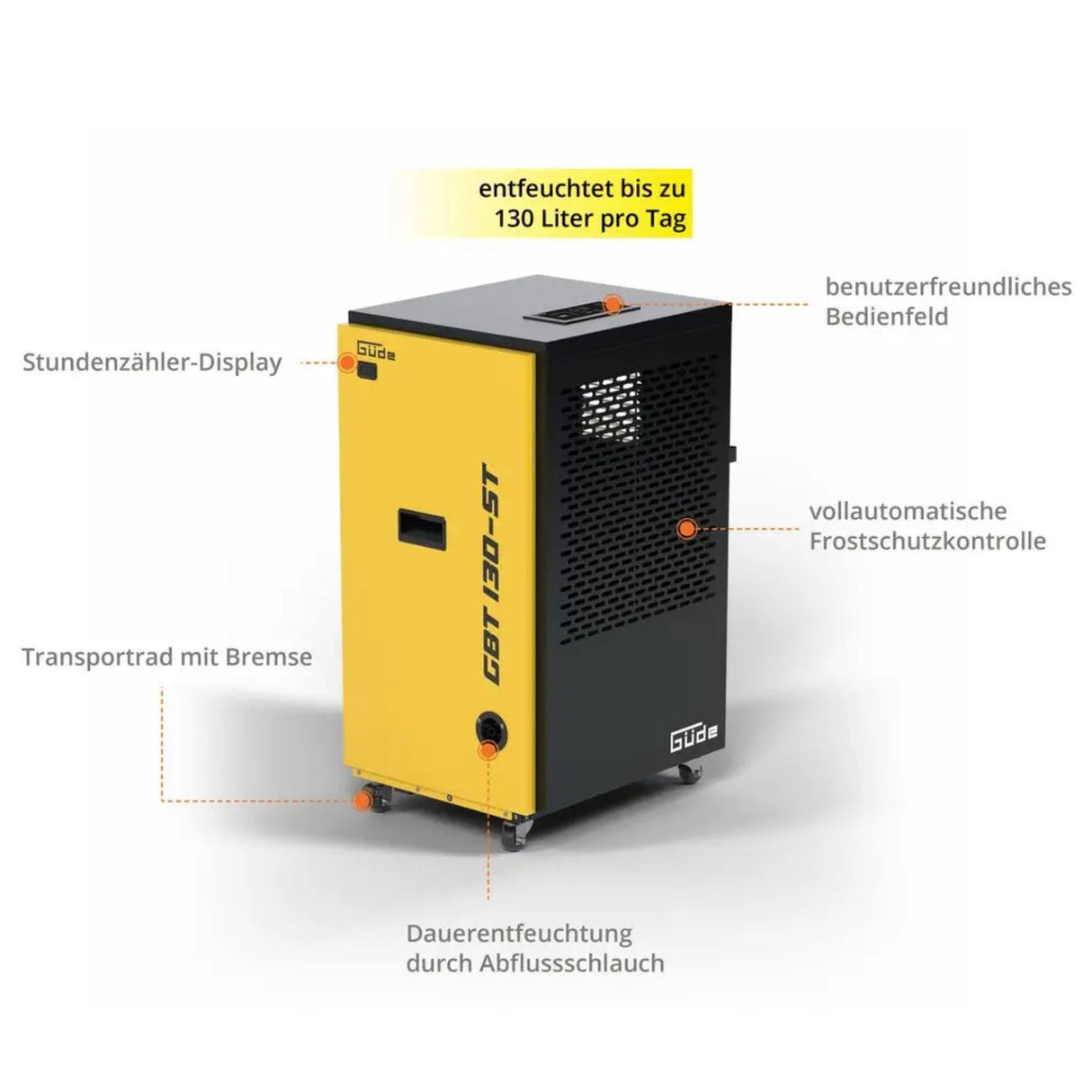 Güde Ontvochtiger GBT 130-ST