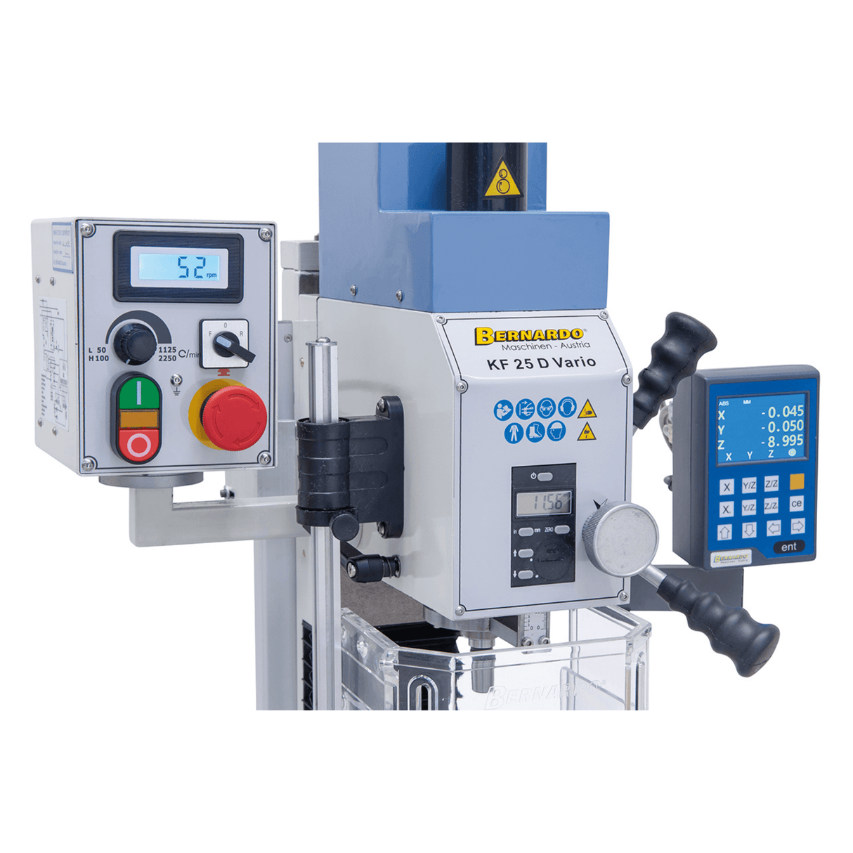Bernardo KF 25 D Vario Trapano-fresatrice 3 assi DT 40