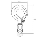 Verricello manuale Güde 720 kg e 20 m
