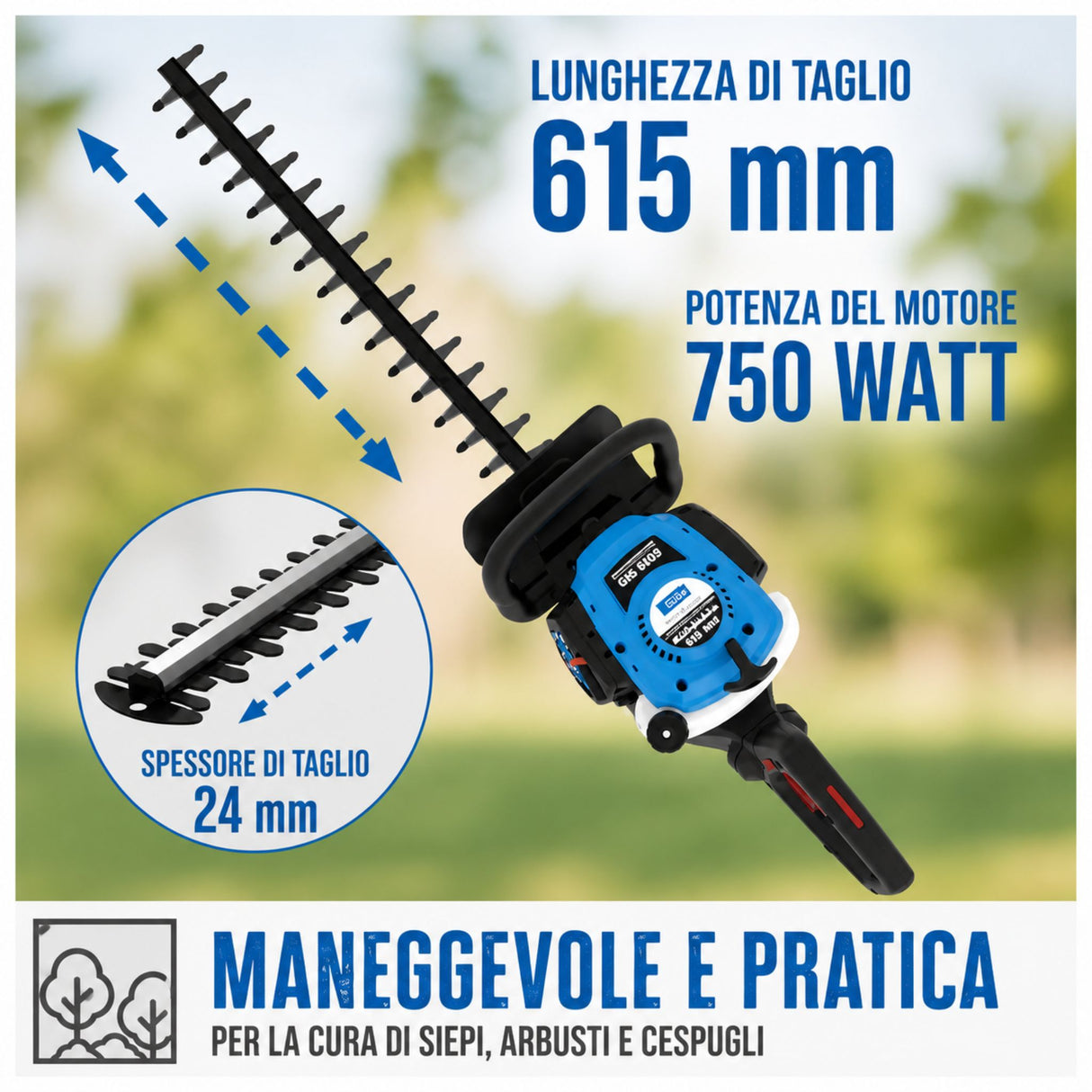 Tagliasiepe Güde GMH 603
