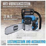 Motosega a scoppio Güde KS 450-55 – 55 cc, barra Oregon 450 mm